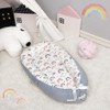 White Rainbow Nest Bed for Bed Co sleep Bed