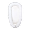 Baby Portable Plain White Lounger Nest Bed