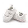 Generic Sneaker Shoes Hook Loop, white toddler sneakers with Velcro straps for easy wearing and removal.