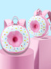 Generic Backpack Preschool Donut Series, pink donut-shaped backpacks with colorful sprinkles design for preschool children.