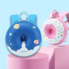 Generic Backpack Preschool Donut Series, round backpacks with space and donut designs, pink and blue colors with straps.