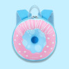 Generic Backpack Preschool Donut Series, round backpack with a pink donut design featuring a blue center and sprinkles, designed for preschool children.