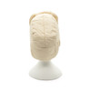 Generic Trapper Hat, cream-colored quilted trapper hat displayed on a white mannequin head.