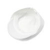OONA White Romper Suit Boy Set Vest with Hat, product image showing a white baby romper suit with vest and matching hat, designed for infants or young boys.