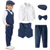 Albert  Suit Formal Set- Navy Blue