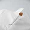 Minnie Me Rocky White Romper With Hat, close-up of a white romper with a hat, showing fabric details and outfit design.