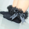 Kids' Tutu Socks with Silk Ribbon Bow