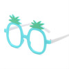 Teal pineapple kids sunglasses with UV protection