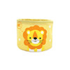 lion-yellow-round-folding-storage-basket