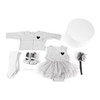 Little Princess Grey Dress Set Hamper Set Gift Box