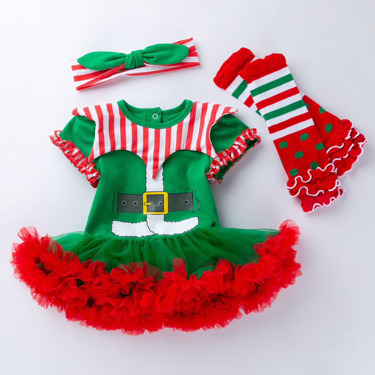 Elf outfit hot sale for baby girl