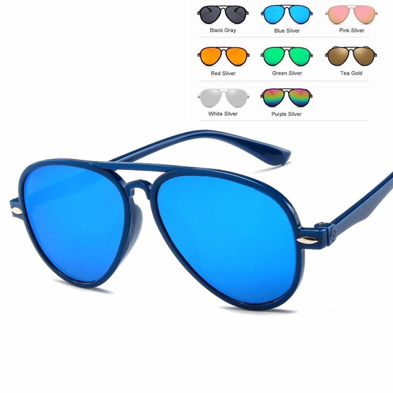 cartoon aviator sunglasses