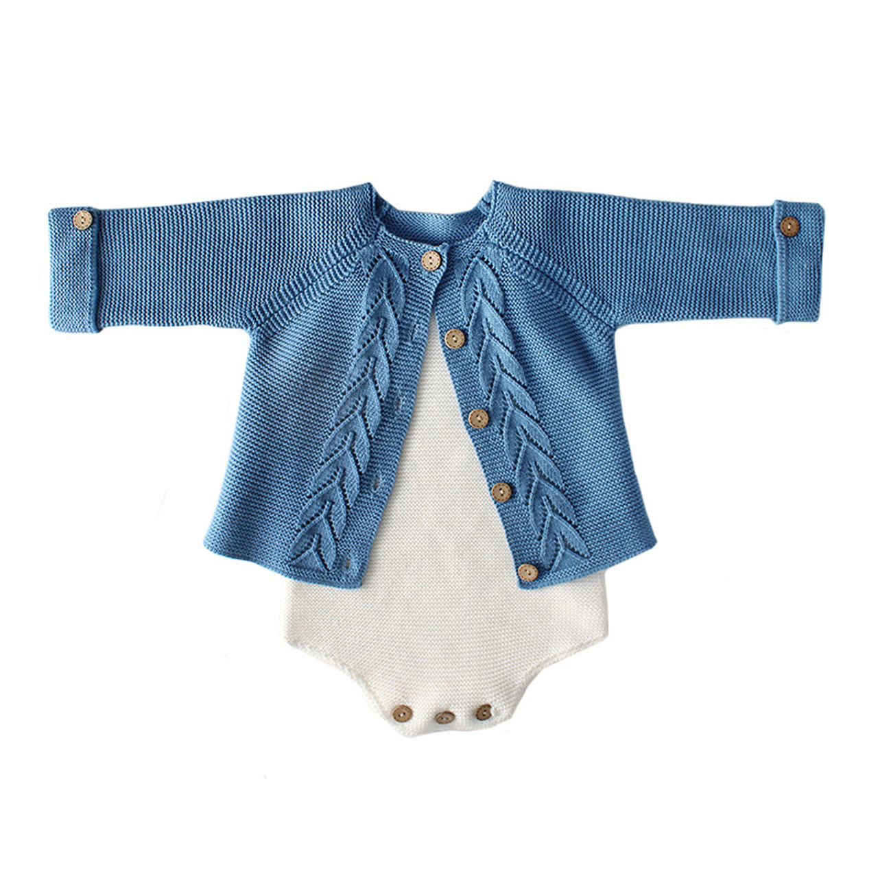 Baby boy knitted on sale jacket