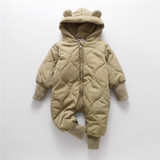 Snowsuit Hooded Bear Waterproof Jumpsuit