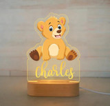 Personalized Night Light Custom Name Acrylic Lamp