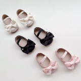 Baby Gril Soft Dress Shoes Bow