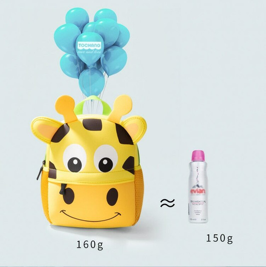 Neoprene Cute Dog School Bag for Boys Girls Pre-School Kindergarten