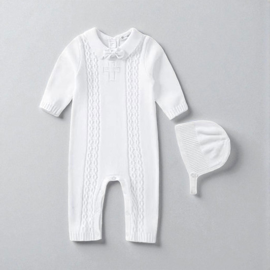 Noah Christening Romper