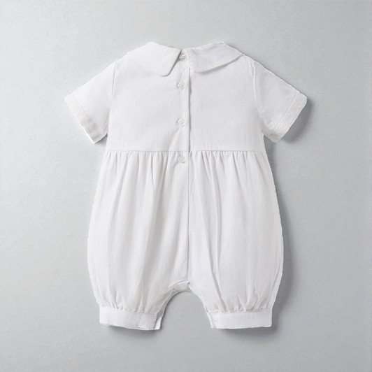 Mike Bowtie Baptism Romper