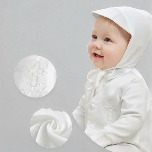 Austin Silver Cross Embroidery Set