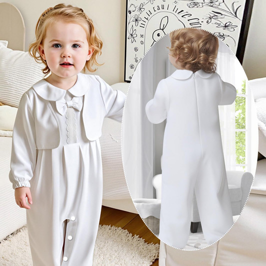 Nash Christening Romper Image 3