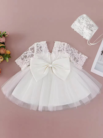 Lily Embroidered Kids Summer Frock 1