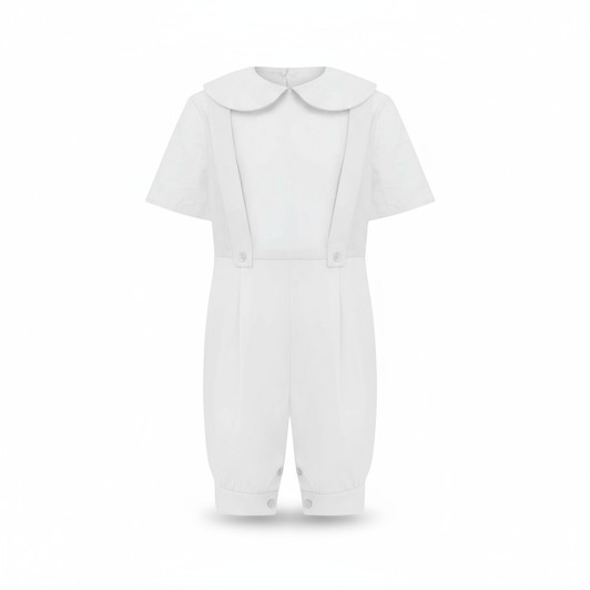 Eric Baby Boy Christening Romper Set