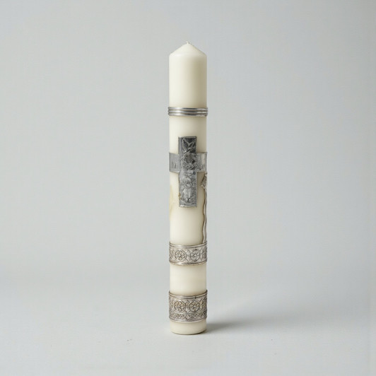 Baptism Candle Set for Boys Girls 2