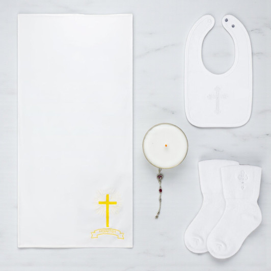 Baptism Blanket Set of 3
