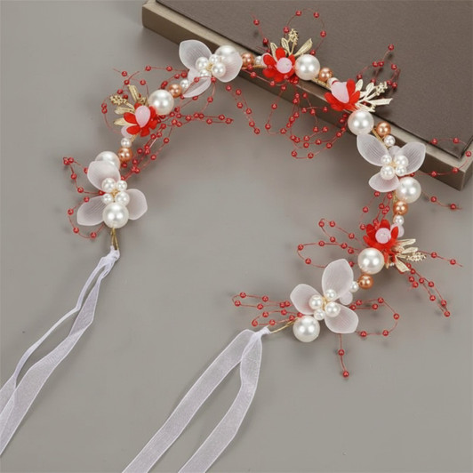 Pearl Flower Headband
