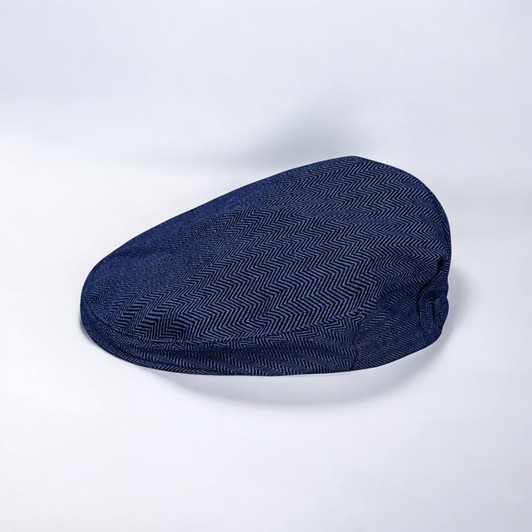Herringbone Newsboy Cap