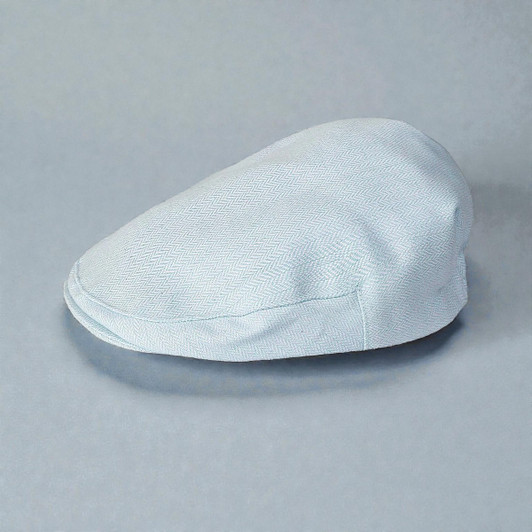 Herringbone Newsboy Cap