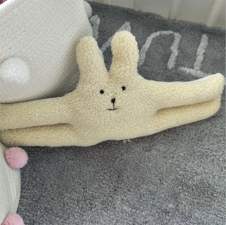 Plush Rabbit Baby Door Stopper