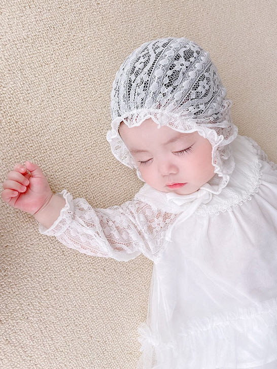 Elegant Baby Girl Long Sleeve Chiffon Layers Dress