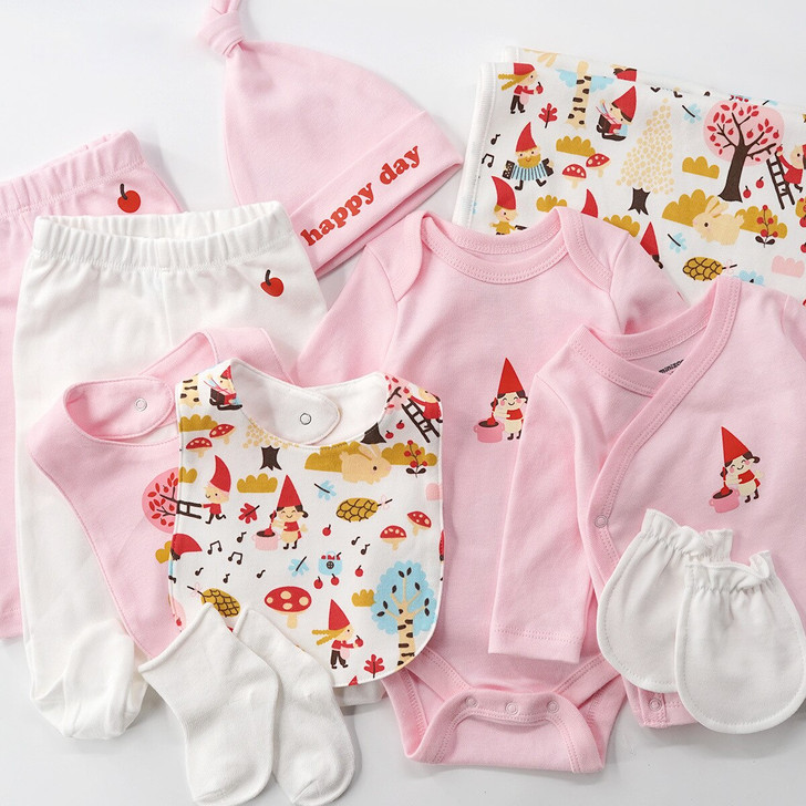 newborn-gift-box-pink-cotton-ten-piece-suit