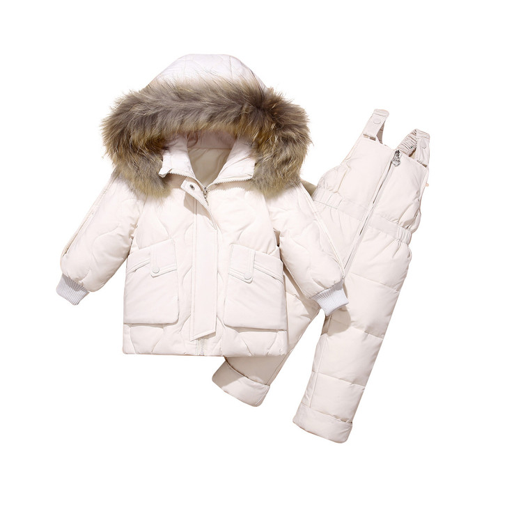 Snowsuit Set Winter Down Snow Suit