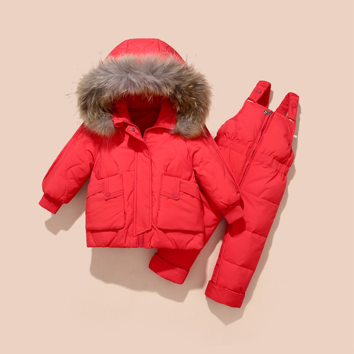 quilted snow suit