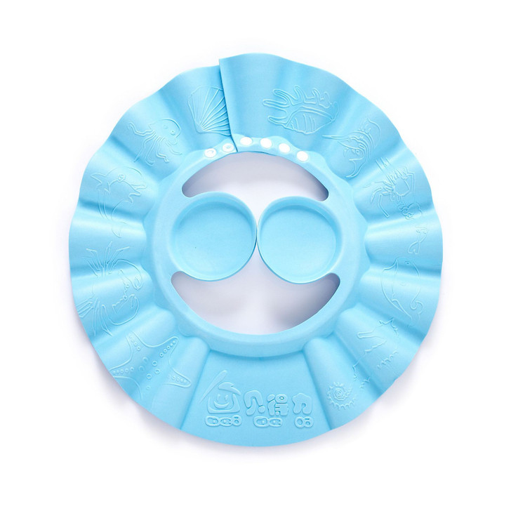 Baby Shower Cap Bath Hat with Ear Cover