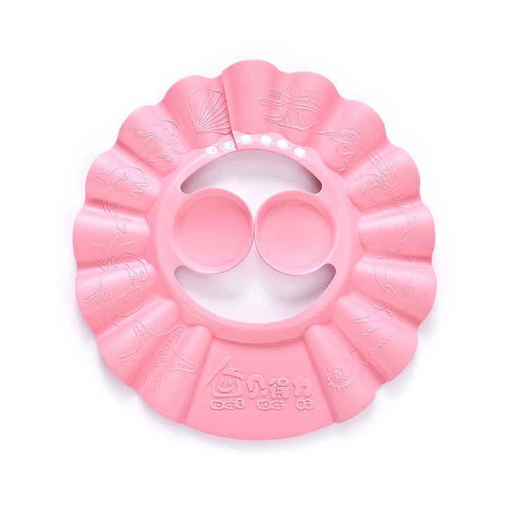 Baby Shower Cap Bath Hat with Ear Cover