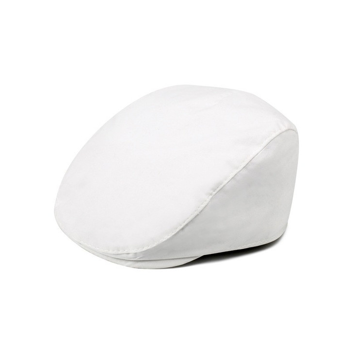 OONA White Romper Suit Boy Set Vest with Hat, child fashion outfit with matching hat for boys.