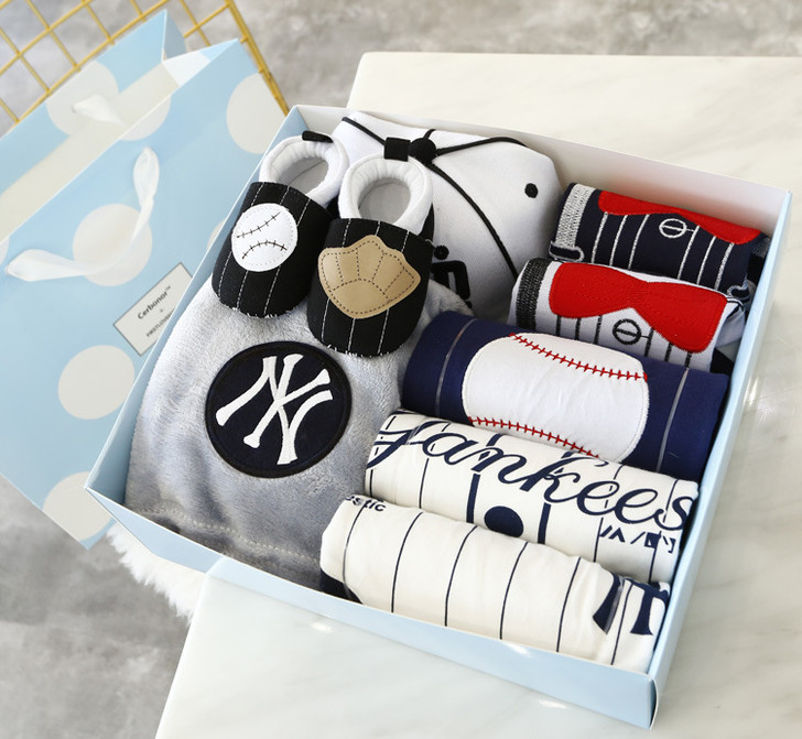 Baby Baseball Gift Set Newborn Clothing Set