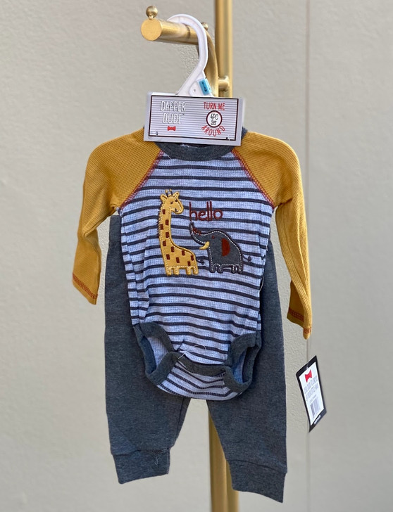 Giraffe Layette Set 4 Piece