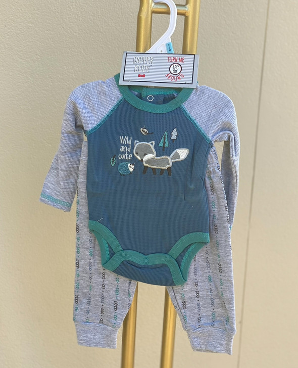 Little Fox Layette Set 4 Piece