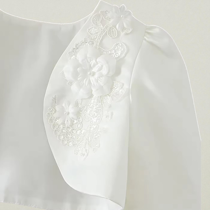 Isabella Flower Girl Bolero Shawl