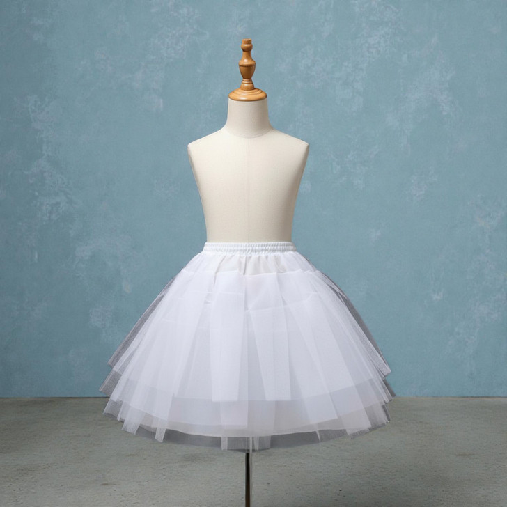 Short Mesh Tutu Petticoat Skirt