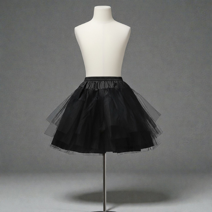 Short Mesh Tutu Petticoat Skirt