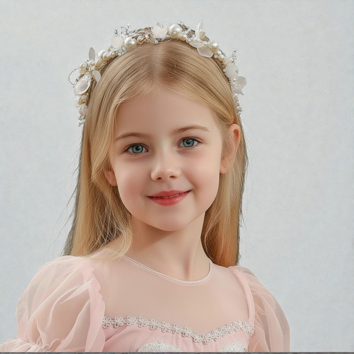 Pearl Flower Headband