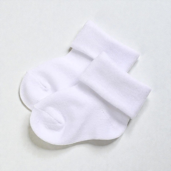 Cotton Lace Socks for Baptism