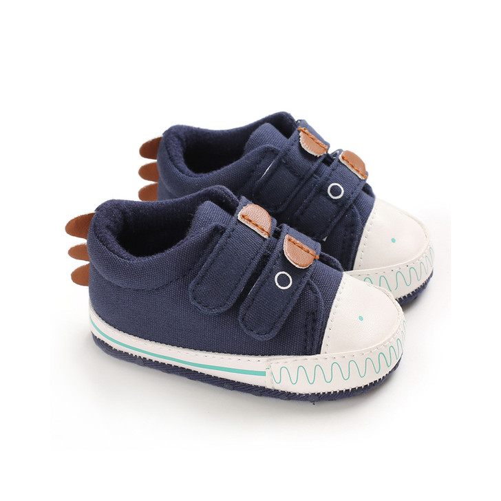 Light Up Sneakers Baby Boy Dino Blue Shoes