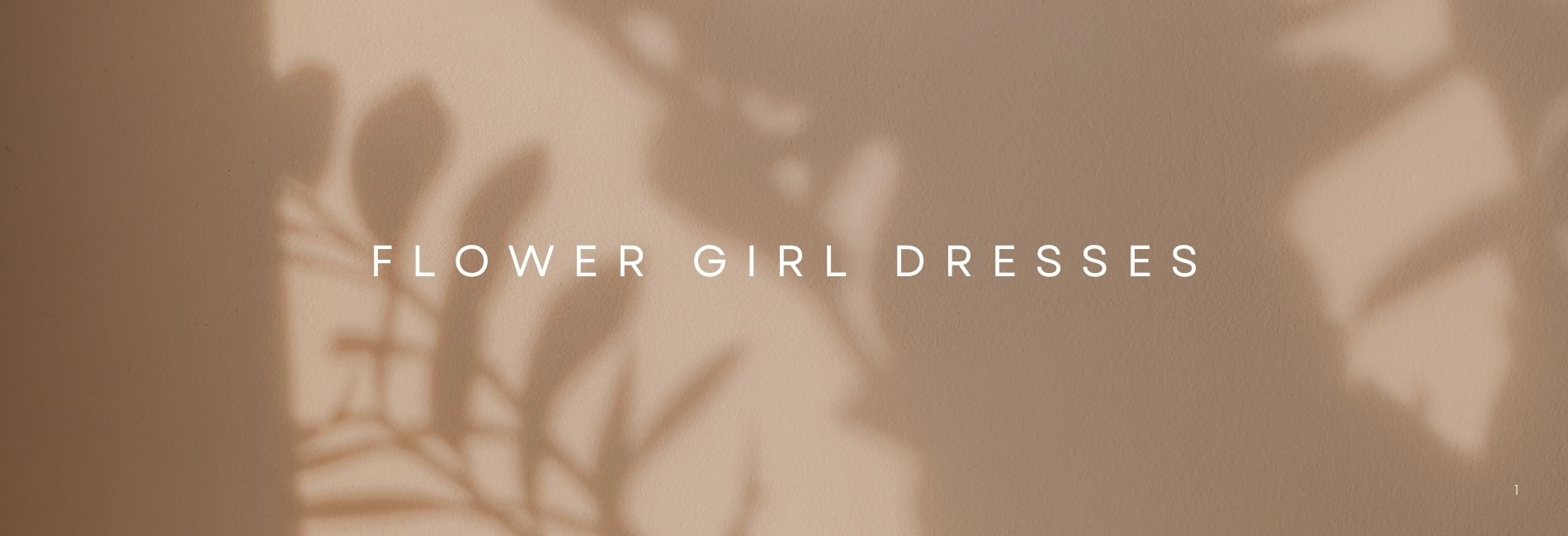 flower Girl Dresses Banner